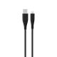 Goui - Silicon USB to Lightning - 1.5Mts Black Cable