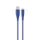 Goui - Silicon USB to Lightning - 1.5Mts Blue Cable